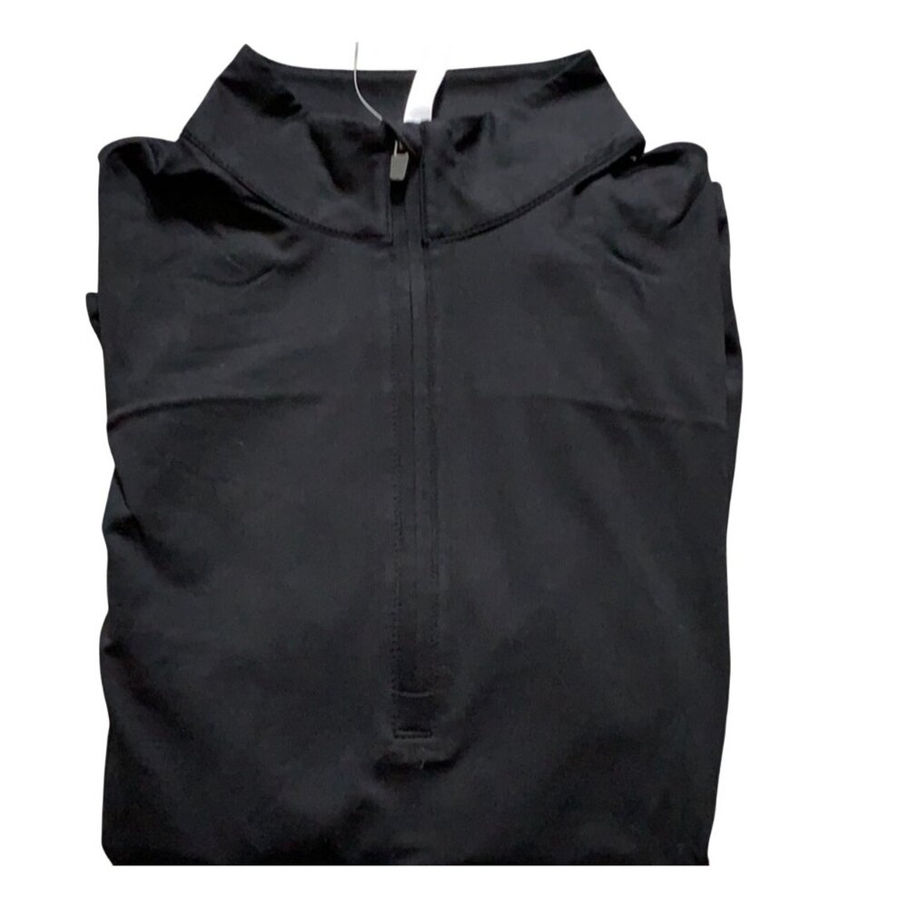 Fabletics Womens Half-Zip Phoenix Black Mid-Layer Top XXL Moisture-Wicking NEW - Picture 14 of 16